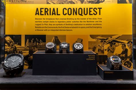 breitling exhibition|Breitling time capsule exhibition.